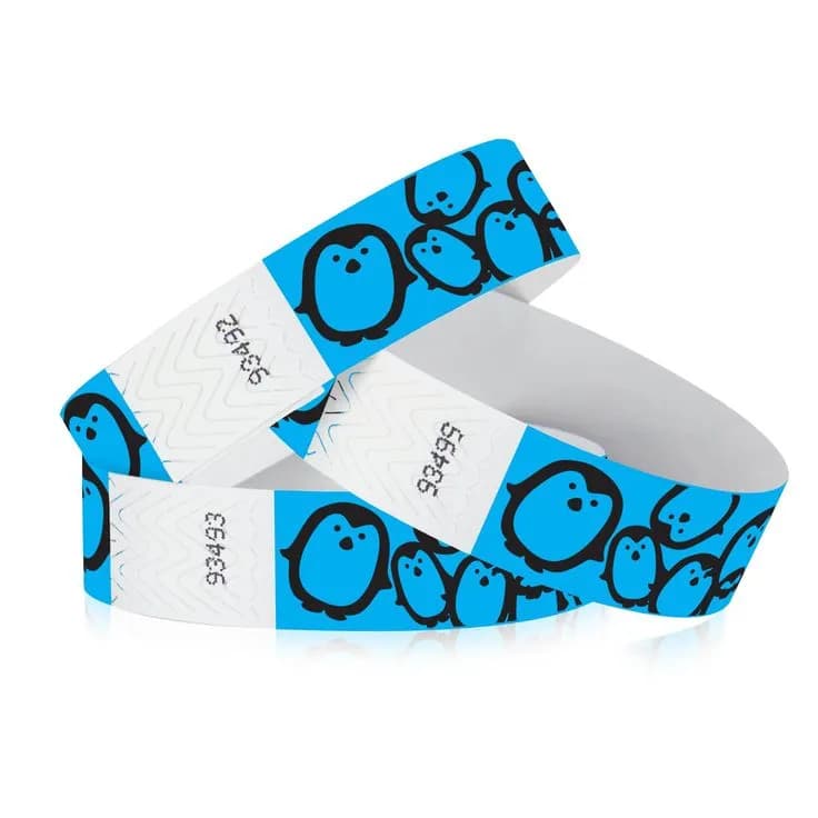 Tyvek Paper Multi Color Wristbands